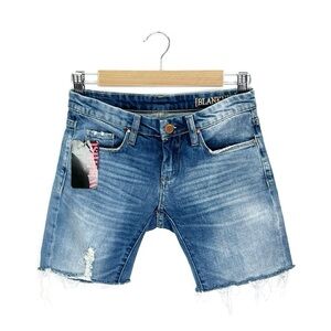 Blank NYC Jean Shorts “Good Vibes” Size 24 = 0 nyc Denim Cutoffs Denim New NWT